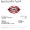 Boston Market - Thanksgiving online order not processed, but I was charged - Photo 2