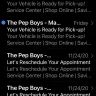 The Pep Boys - Ordering for pick and use of my email address