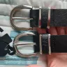 Truworths - Inconsistent sizing; obr black leather belt