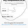 Complete Savings / Complete Save - Your website charged from my pockit account 15£ without any permission