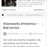 Visionworks of America - Service