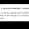 Rakuten - Referral program changes - Photo 1