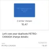 Petro Canada - Charged twice for purchase