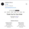 Fashion Nova - Clothing order