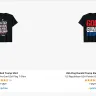 Amazon - Trump shirts and flags promotion of insurrection and treason
