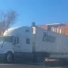 Western Express - Truck parked in residential area all weekend
