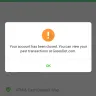 Green Dot - Account locked