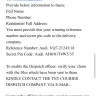 Audi - Email for winning lottery from audi. - Photo 2