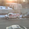 Comcast / Xfinity - Van taking up parking space.