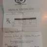 Executive Optical - Medical certificate