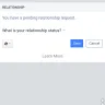 Facebook - Relationship status stays pending - Photo 1