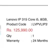 Abans.com - Laptop purchase - C0047061
