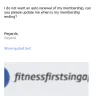 Fitness First - Renewed my membership despite several conversations making it clear not to renew - Photo 3