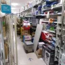 Dollar General - Appearance unsafe, unsafe aisles