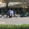 CVS - Unsanitary homeless encampment scaring children in cvs parking lot