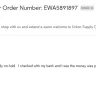Union Supply Direct - Order not shipping - Order on hold - Money taken from account - No answer from customer service request