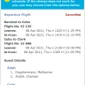 Cebu Pacific Air - Cancelled flight