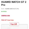Sharaf DG - Purchased Huawei GT2 Pro but still waiting my GIFT as advertised in Huawei Shopping Festival