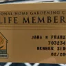 National Garden Club - Life membership