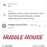 Huddle House - Horrible pickup/dine in