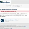 Expedia - Customer service/flight change