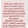 MegaPersonals.com - Fraud and spam blocker