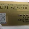 Creative Home Arts Club - Life membership