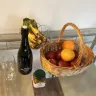 Hazelton's - Champagne and fruit basket