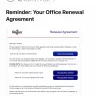 Regus - Sent invoice after I cancelled renewal months ago