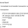 Facebook - Item was not received / cyberbullying claiming that the bank transaction receipts are fake