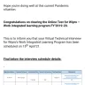 Wipro - Successfully done technical interview but not getting mail from wipro - Photo 1