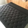 Lastman's Bad Boy - Black velvet bed frame MISSING PIECES !!!!!!!