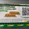 Subway - Franchise choosing to honor some coupons but not all.