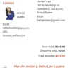 Artfire.com - Legend Blue Jordan 11 low sneakers size 8us mens - Photo 1