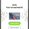 Reward Zone USA - 1000 gift card