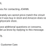 Jo-Ann Fabric and Craft Stores - Price Match for Cricuit purchase - Photo 5