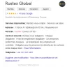 Rostex Global - The site stole my money; rostex global