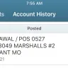 Marshalls - Double charge for merchandise I return