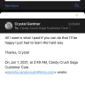King.com - Candy crush customer support and service