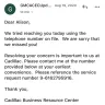 General Motors - Gm support with my 2015 cadillac escalade - Photo 3