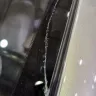 KIA Motors - Inside cracked windshield from manufacturer default