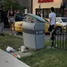 Tim Hortons - Garbage around the store, all over the place - Renforth & Eringate, Etobicoke