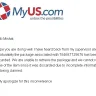 MyUS.com / Access USA Shipping - Discarded my 215USD package