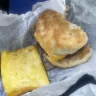 Braum's - 2 sausage egg and cheese biscuits