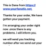 Fanatics - Canceled order