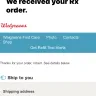 Walgreens - Mail order website