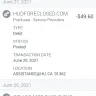 HUDforeclosed - I don't know what this company is and I don't understand why they debit$ 49$ - Photo 1