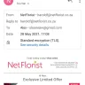 NetFlorist - Email spam