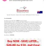Bloomex - Flowers and chocolate never delivered for a birthday