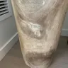 Pottery Barn - Mango wood vase - large